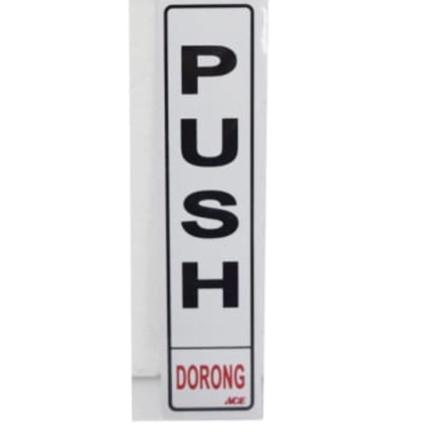 

Kris Stiker Push Tarik Sticker Dorong Cocok Untuk Pintu Kamar Kamar Mandi Toilet Arahan Pemberitahuan Petunjuk Mudah Diaplikasikan Stikers Puss Krisbow Ace