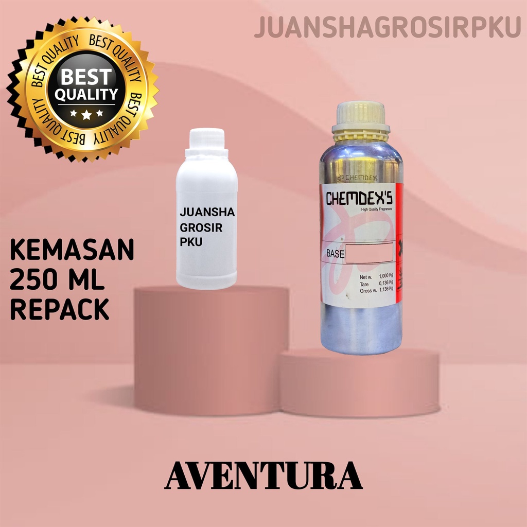 BIBIT PARFUM MURNI || AVENTURA - CREED AVENTUS || CHEMDEX || 250ML || REPACK