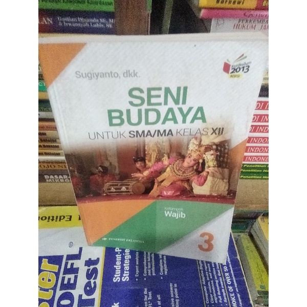 Jual Buku Seni Budaya SMA MA Kelas 3 12penerbit Erlangga Shopee