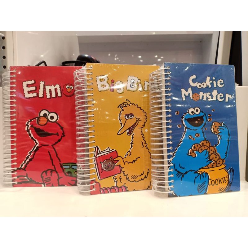 

3wrn MINISOXSESAME STREET WIREBOUND BOOK 160pages