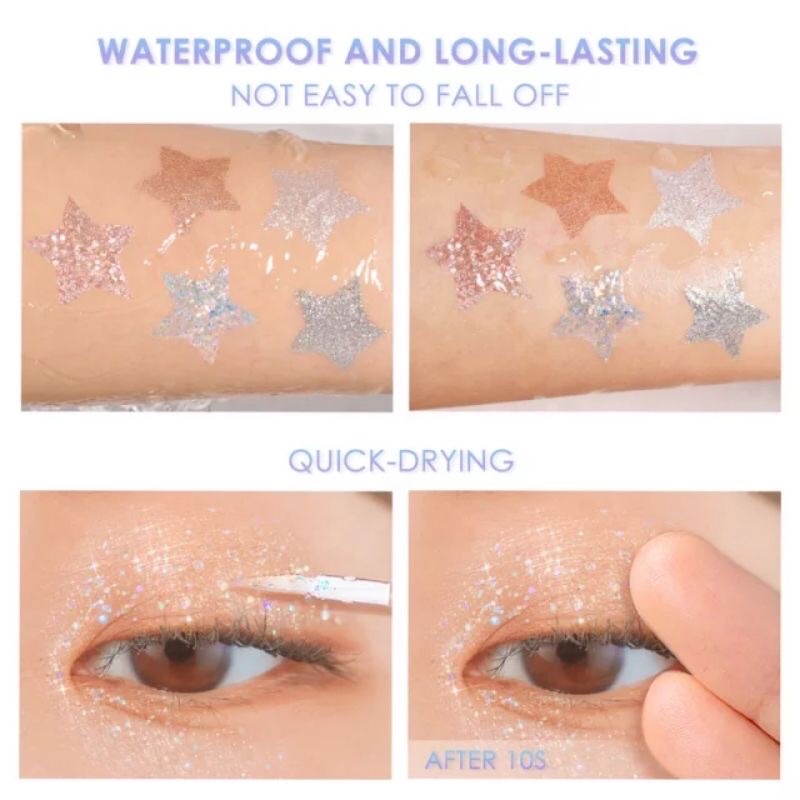 Focallure Starlight Glittering Liquid Eyeshadow FA-195e