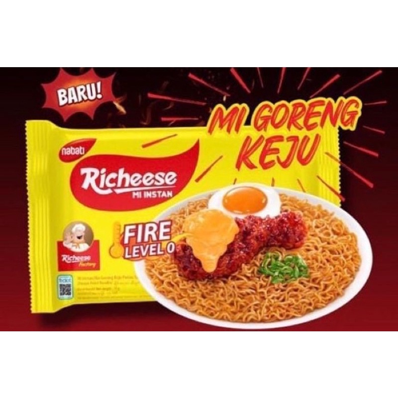 

Mie Richeese Mie Goreng Keju level 0 5 Mie Keju Viral