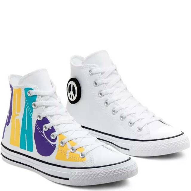 converse peace white