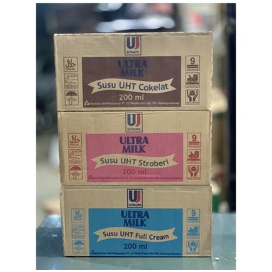 

Susu UHT ULTRA MILK 200 ML / DUS