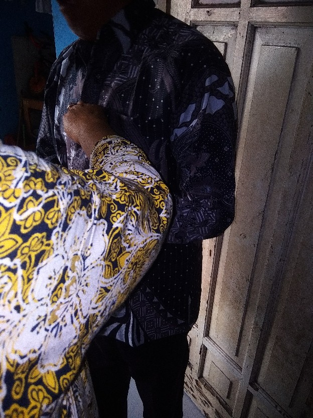 Dwi Peksi Lawasan Kemeja Batik Pria Full Furing Bahan Katun Halus Primisima