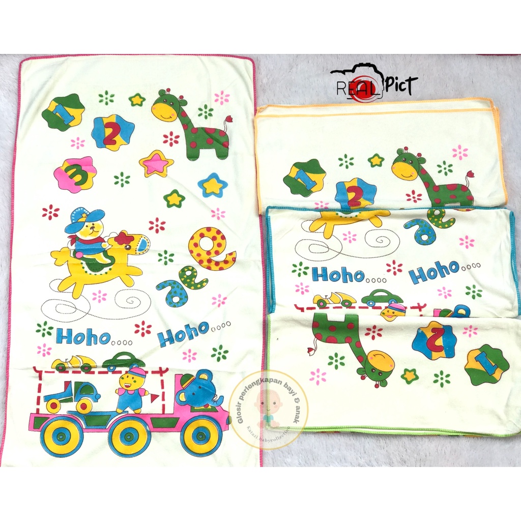 [HBP002] Handukl Bayi Handuk Bayi Baru Lahir Hnaduk Bayi Karakter kartun Ukuran 100 -50cm