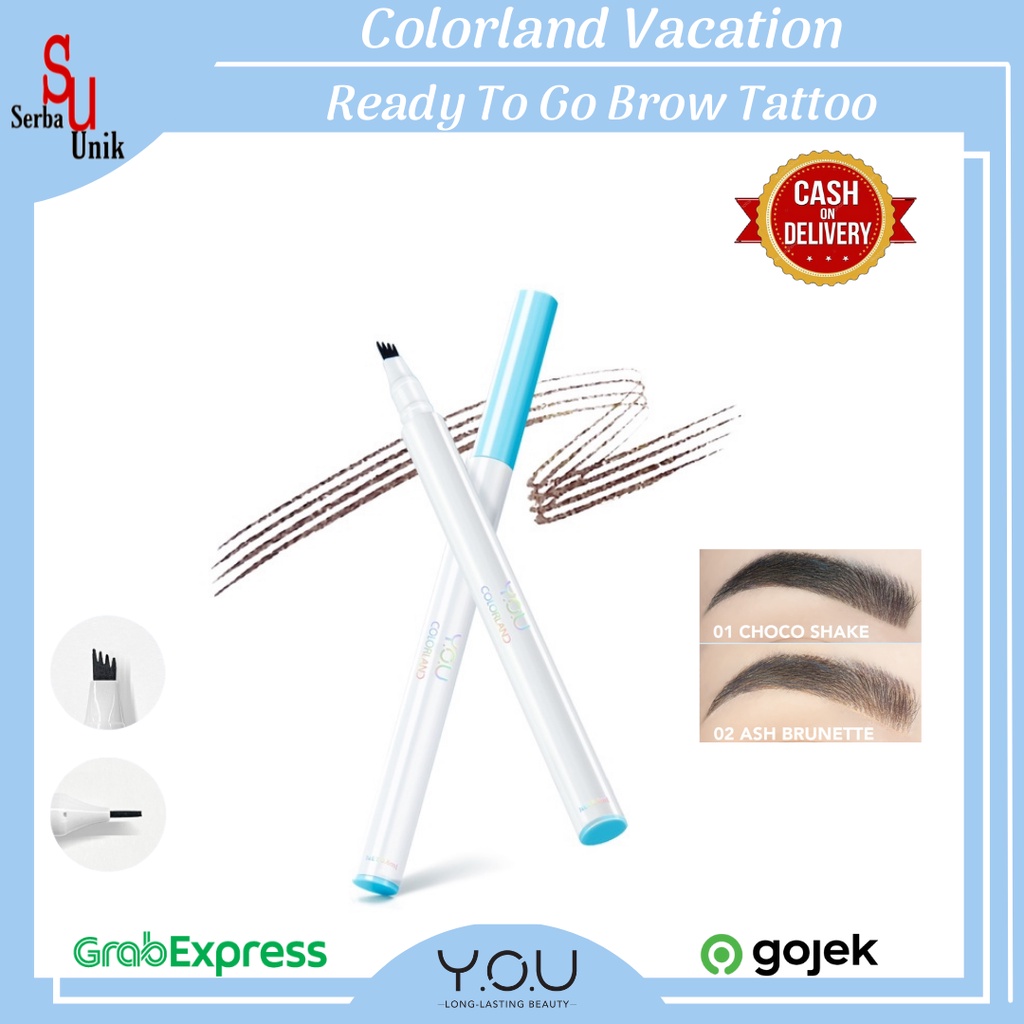 You Colorland Ready To Go Brow Tattoo