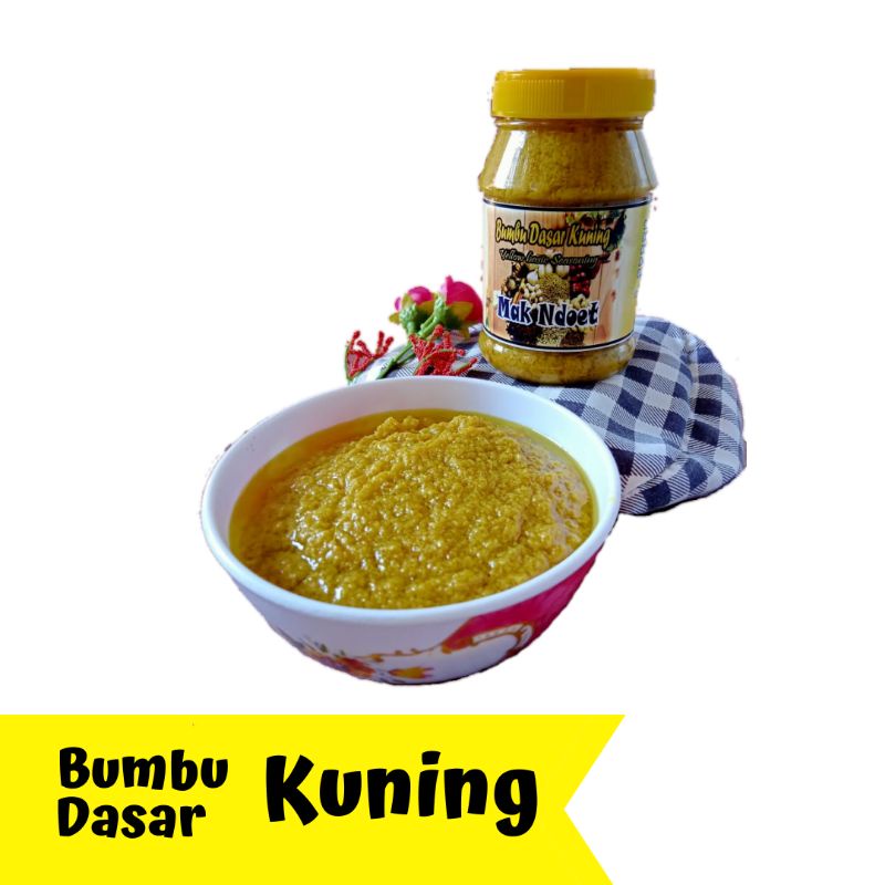

Bumbu Dasar Kuning 250 gram