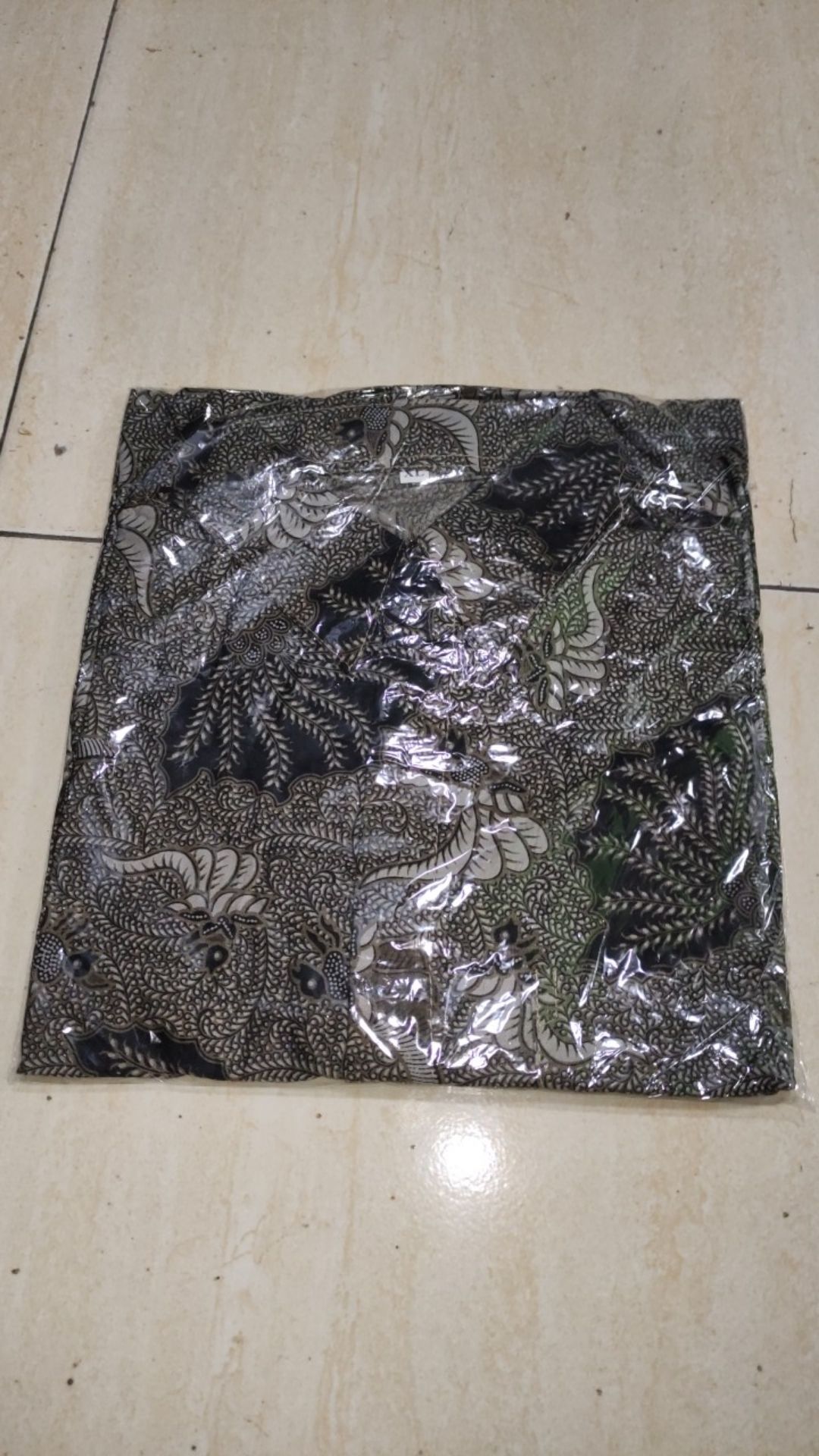 M231 Size S M L Xl Xxl Xxxl Bswart Batik Hrb026 Kenongo Hem Batik Kerang Coklat Abstrak