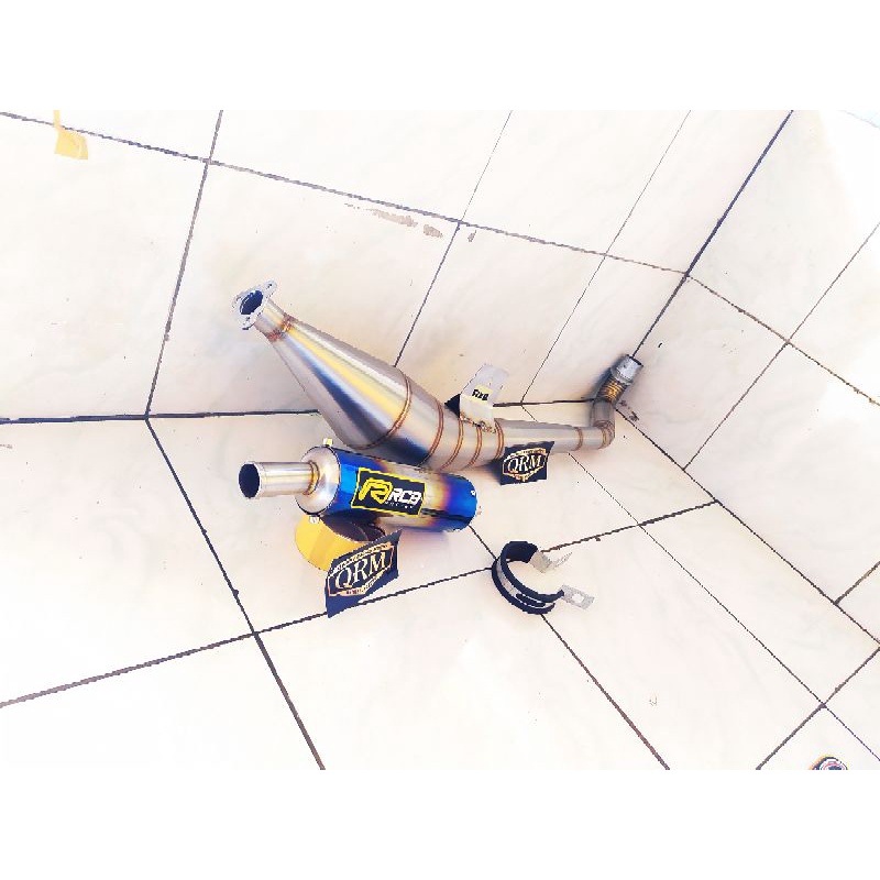 Knalpot racing RCB Yamaha F1ZR - FORCE 1 - FIZ-R