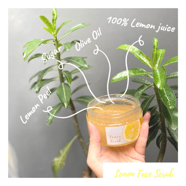 Face Scrub - Lemon Scrub