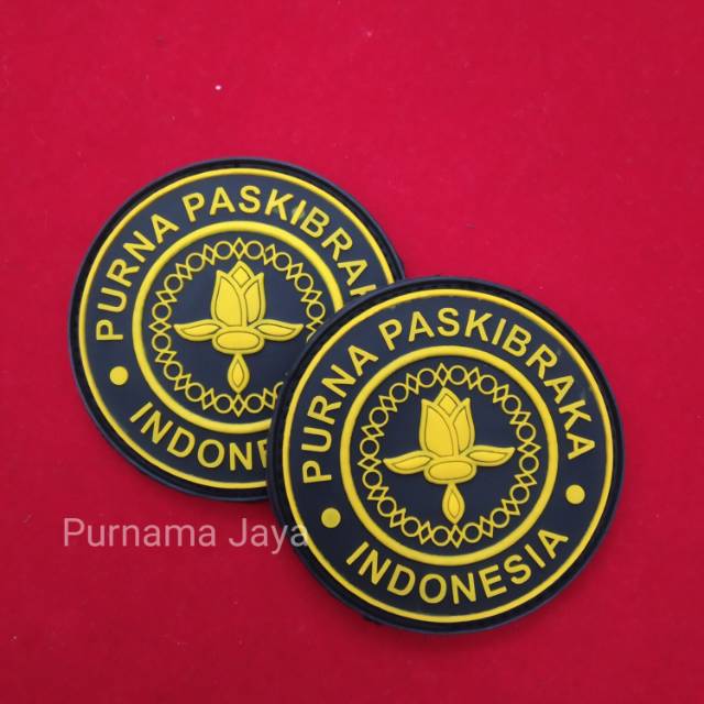 Jual Patch Rubber Logo Purna Paskibraka Ppi Paskibraka Indonesia