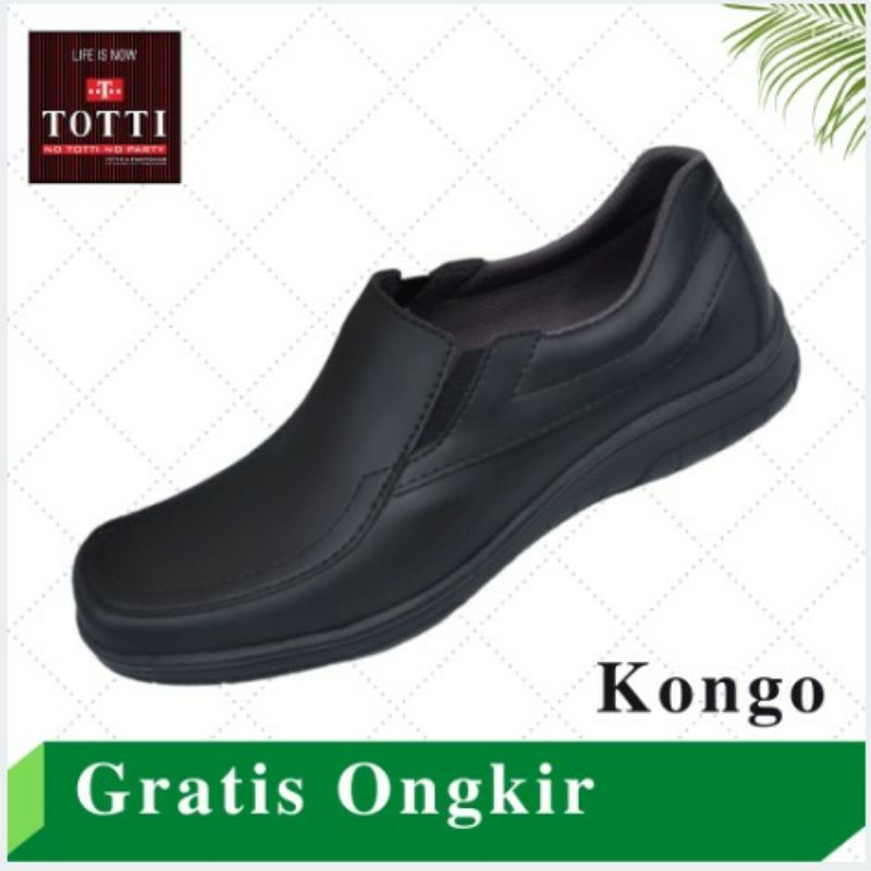 Sepatu pria Casual Hitam bahan Sintetis Kerja Sekolah Loafers Slip on Cowok Sneakers Sneaker