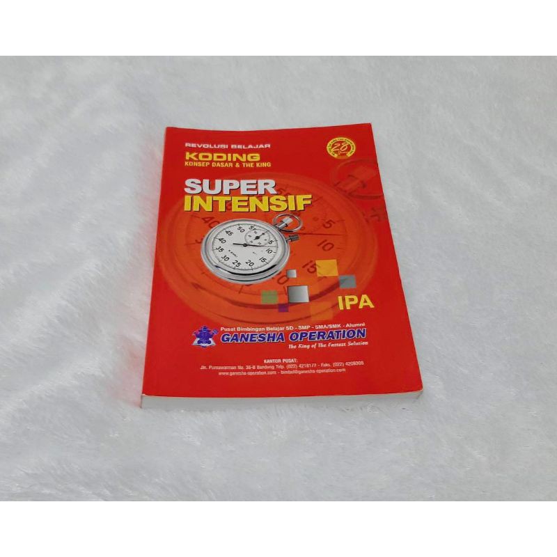 Preloved GO Koding Super Intensif IPA