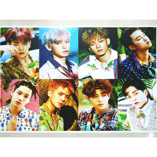 Poster EXO 2 Kpop Merchandise Stuff Collection