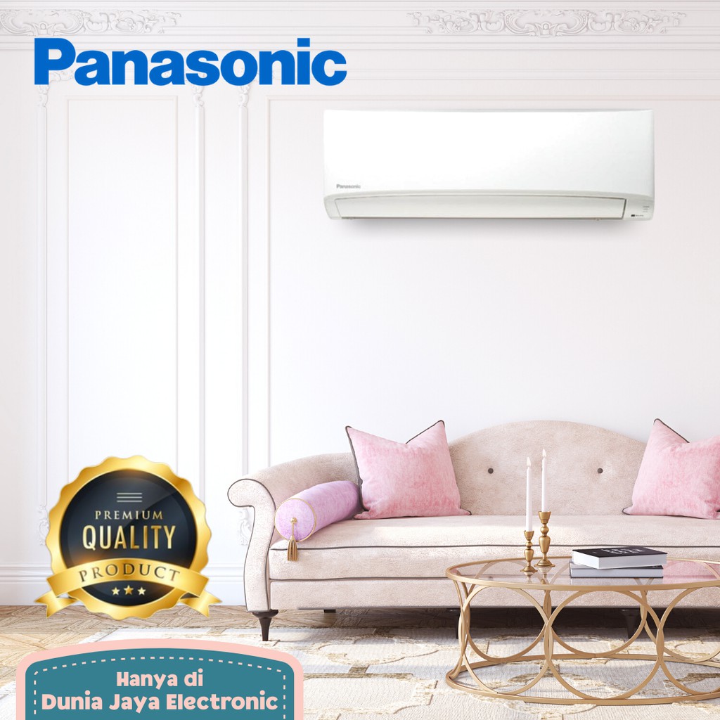 AC Panasonic Low Watt 1 PK YN 09 WKJ Konsumsi 800 Watt ( Free Pemasangan + Bahan ) Khusus Medan