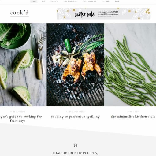 StudioPress Cookd Pro Genesis WP Theme
