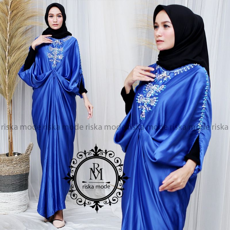 Terlarisss gamis kaftan nira//baju kaftan lebaran//kaftan modern