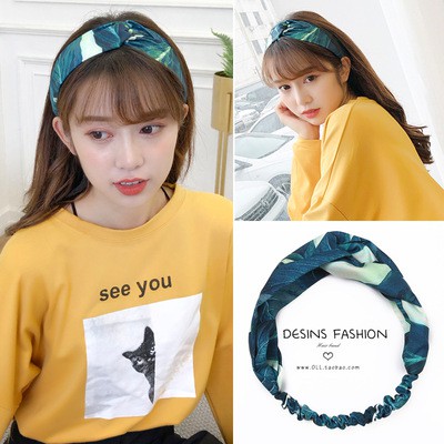 Mysterygirl - [MURAH]  Twilly Bag Bando Rambut Bandana Hair Ties Rajut Jepitan Rambut Korea Aksesoris rambut jepit / Kuncir Rambut / Kunciran Rambut lastis