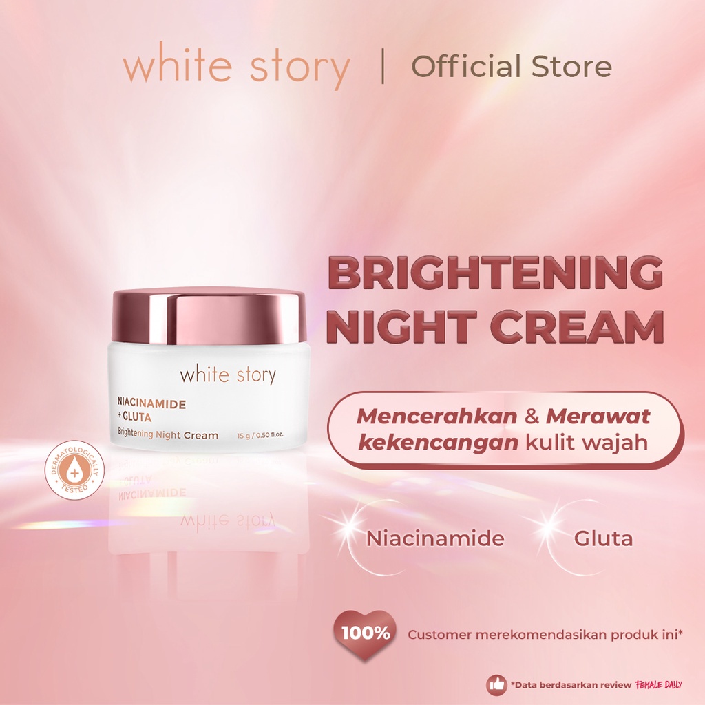 White Story Brightening Night Cream / CREAM MALAM