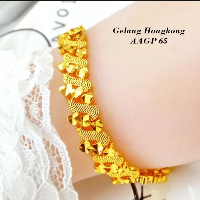 Emas Gelang Hongkong - Gelang Bangkok emas 916 Simpel dan Mewah - Gelang 2022