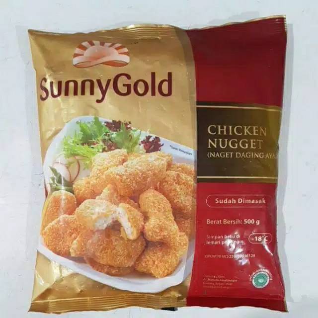 

Sunny Gold Chicken Nugget (500 gram) #ayam #nugget #frozenfood