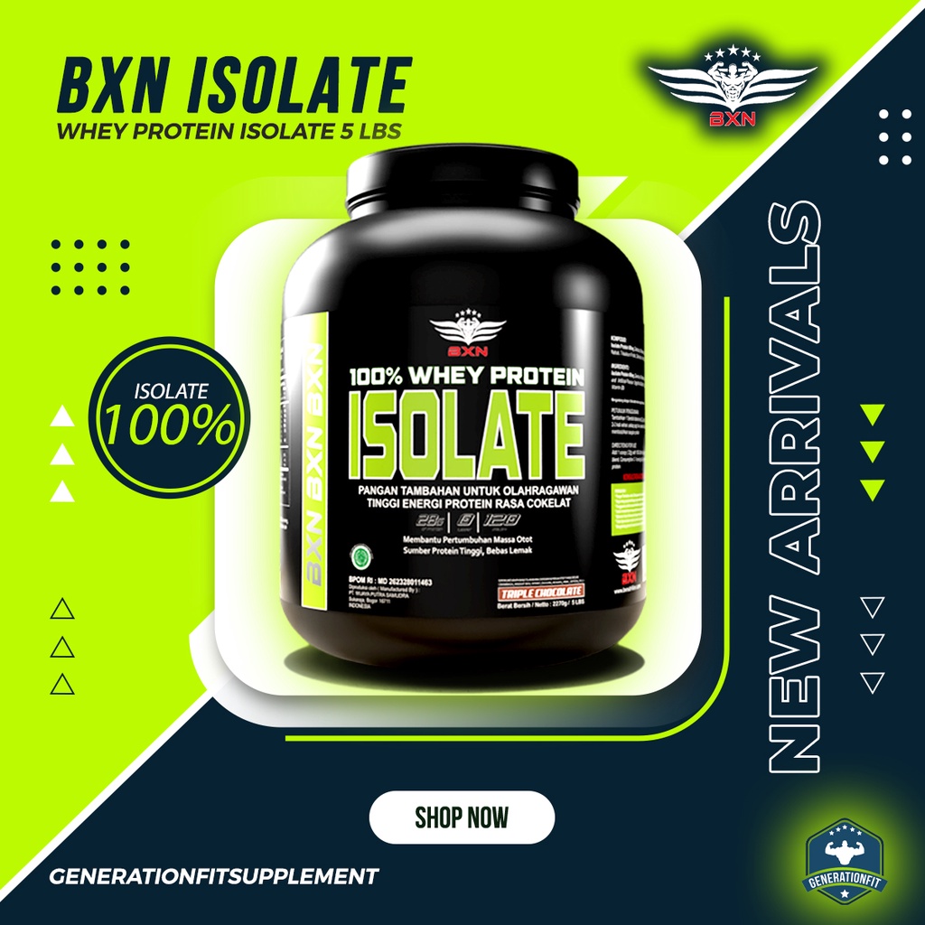 BXN Whey Isolate 5 Lbs Whey Protein 100% Isolate