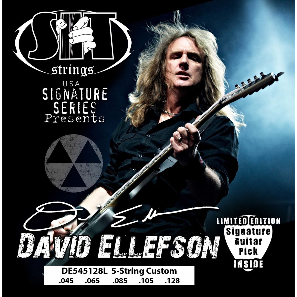 DE545128L DAVID ELLEFSON SIGNATURE SERIES 5-STRING POWER WOUND BASS SIT STRING