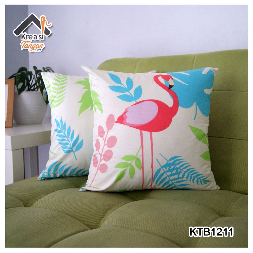 Sarung Bantal Sofa Ukuran 30x50, 40x40, 45x45, 50x50, 60x60, 70x70 - KTB1211