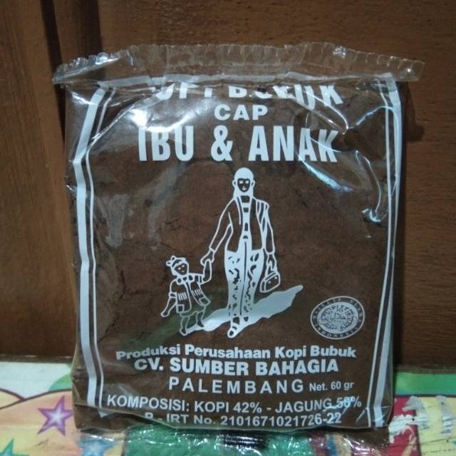 

Kopi khas Lampung cap Ibu & Anak 60gr