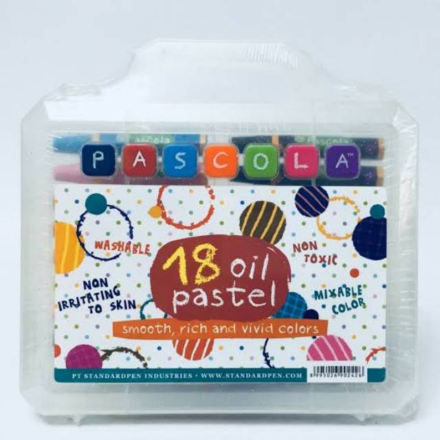 

Oil pastel pascola 18warna