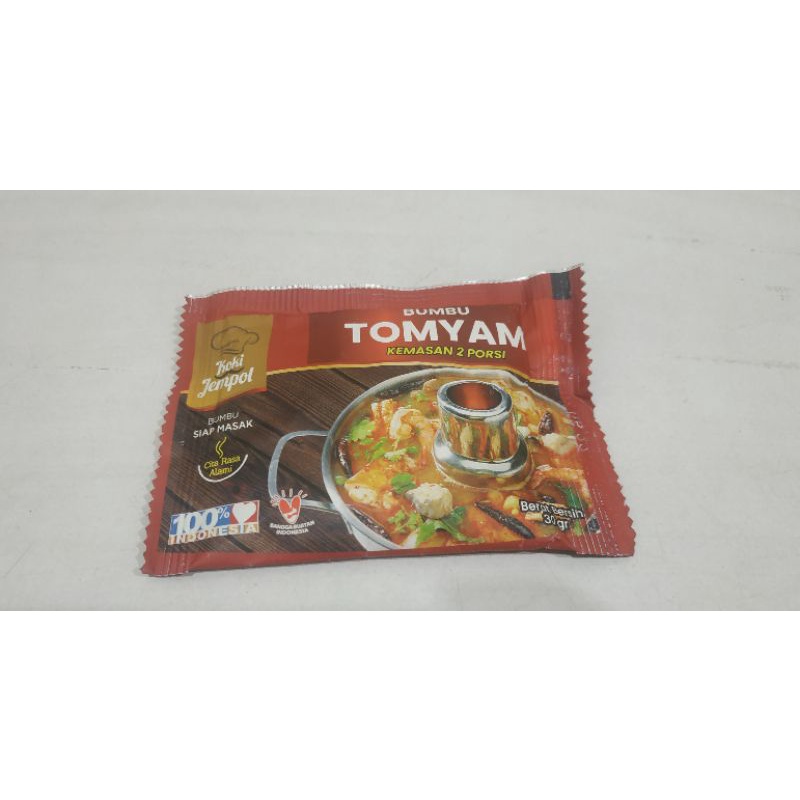 Bumbu Tomyam Koki Jempol 30 gr, Bumbu Tomyam Koki Jempol  75 gr