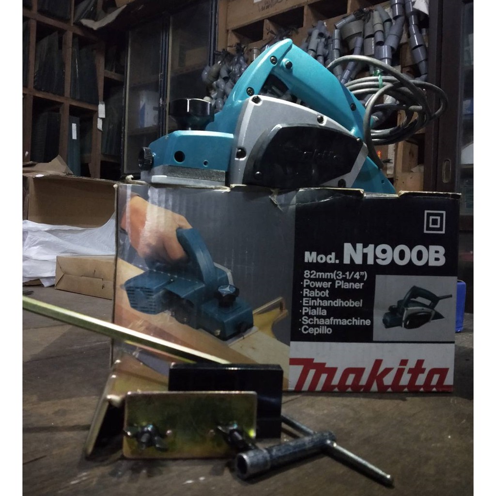 Makita N1900B Planer Ketam Serut Sugu Pasah Kayu Made In Japan ORIGINAL DENGAN PACKING KAYU