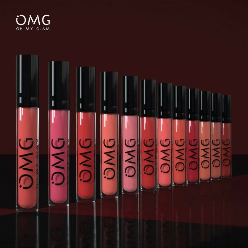 OMG Oh My Glam Matte Kiss Lip Cream / Lip Cream OMG Cycle Of Love Edition