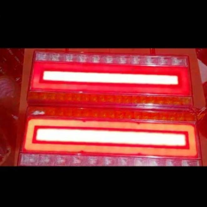 Lampu Rem Variasi Led Stoplamp Stop Lamp Merah Mobil Truck Truk Fuso