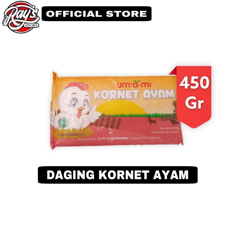 

Umia-mi Umiami Kornet Daging Ayam 450gr - chicken Kornet by bernardi