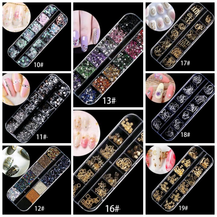 AKSESORIES NAIL CHRAM RHINESTONE FRAMA NAIL ART ACCESSORIES NAIL DECOL /NAIL ART / AKSESORIES