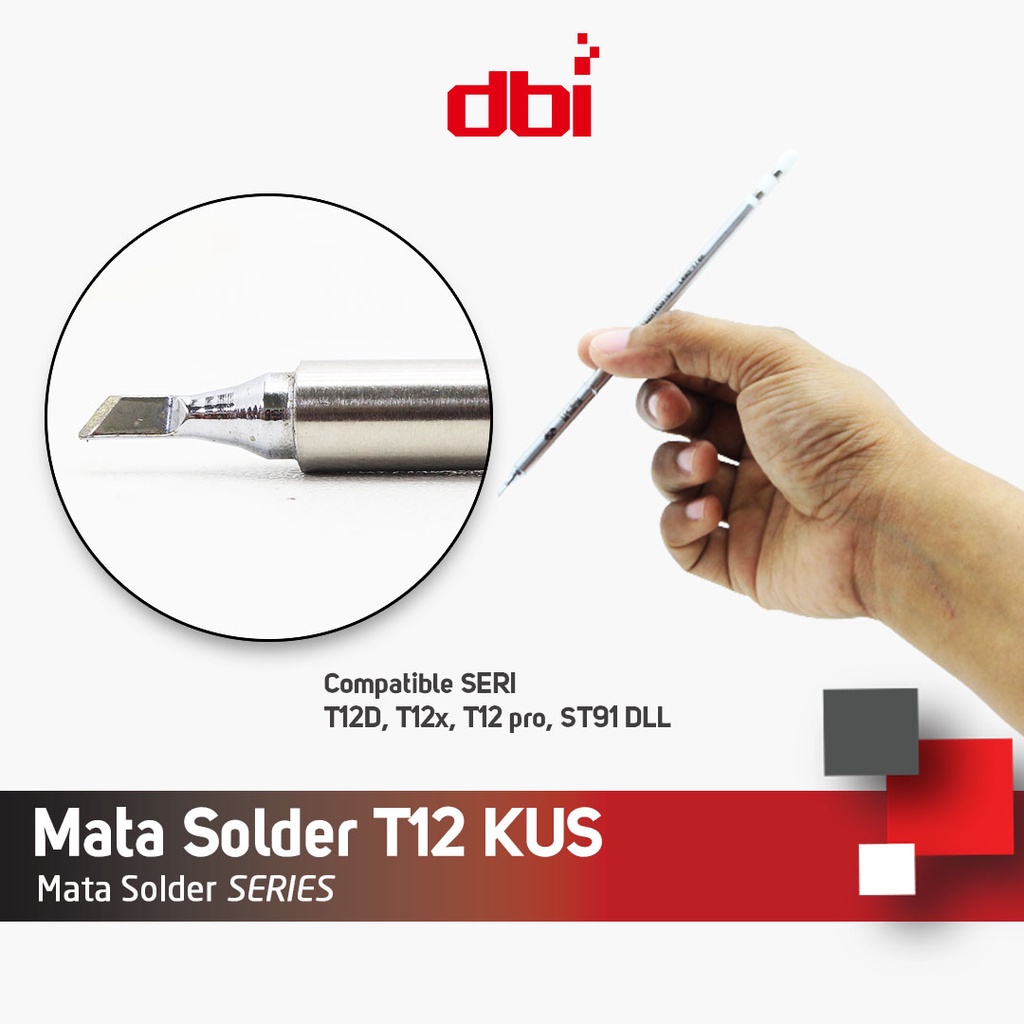 Mata Solder - Solder TIP Universal T12 type BJS BLS Lancip KU KUS Pisau Miring