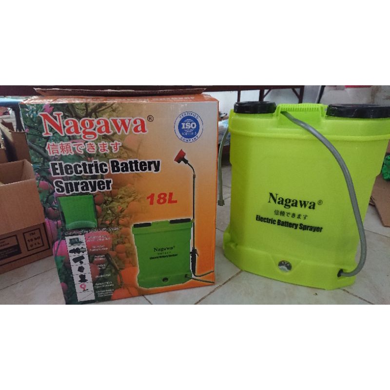 TANGKI SPRAYER ELEKTRIK YOKOHAMA 18L (NAGAWA)