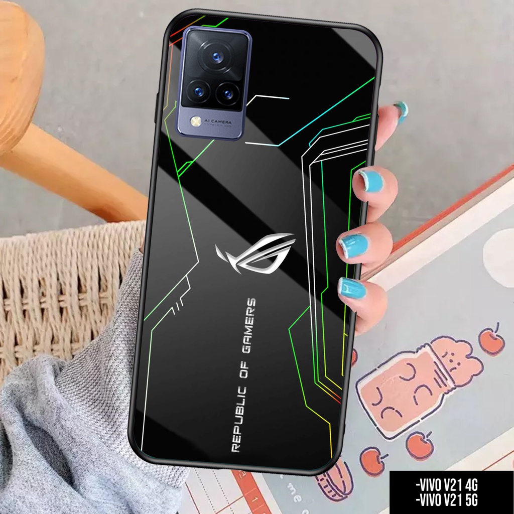 CASE VIVO V21 4G / V21 5G - Casing VIVO V21 4G / 5G Terbaru AERO STORE [ r0g ] Silikon VIVO V21 4G /