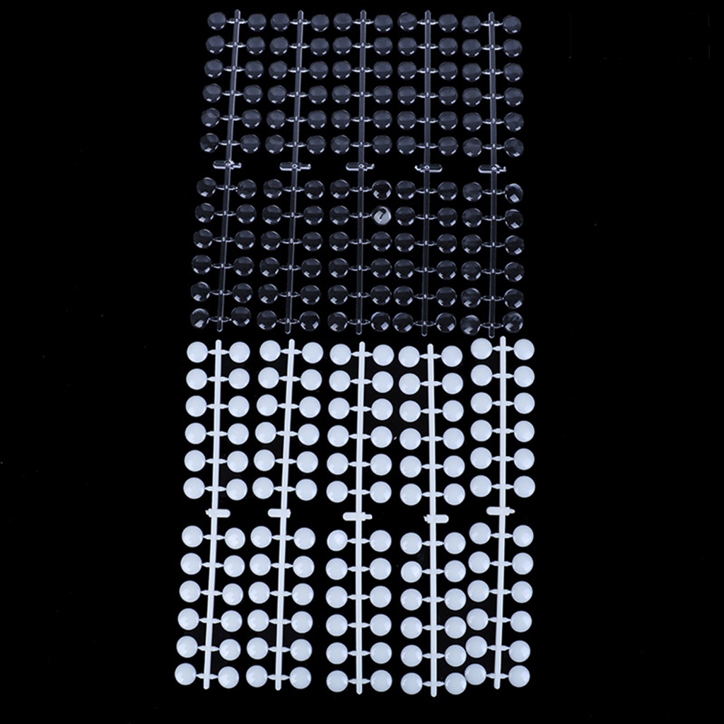 Providence 1 Set Nail Color Cards Exquisite Nail Decor Plastic Women Nail Swatches Sticks Display Tips for Nail Polish Bottle Cap