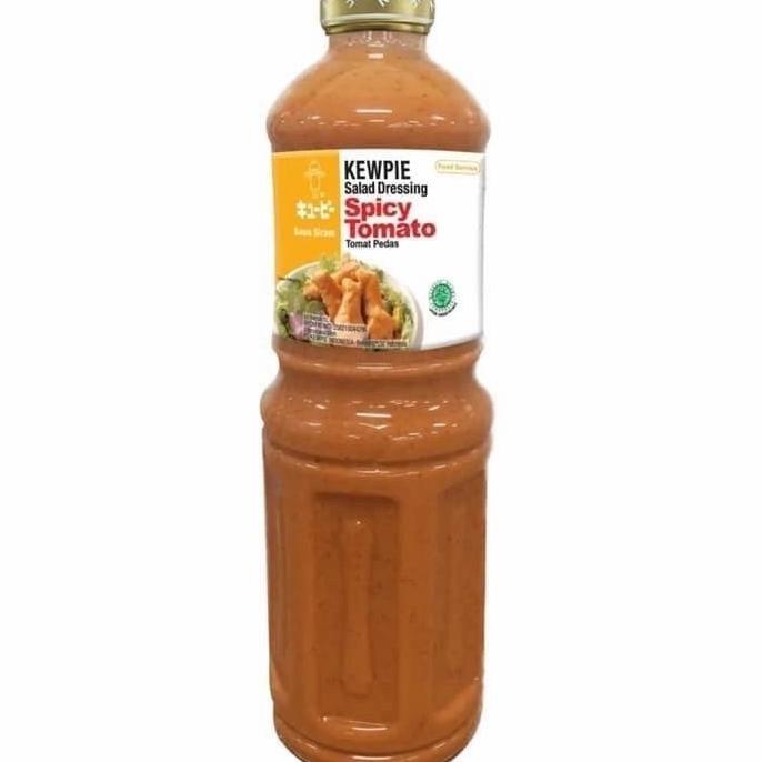 

Kewpie Salad Dressing Spicy Tomato | Kewpie Tomat Pedas 1 Liter