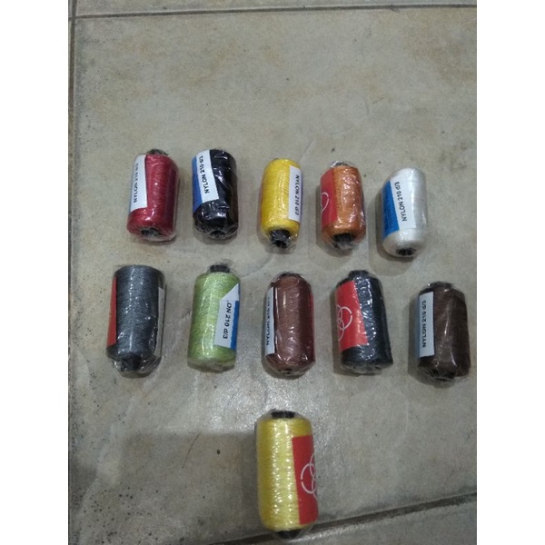 Benang Tukang /Benang Jahit Sepatu Nylon 210 d/3 210 d/12.