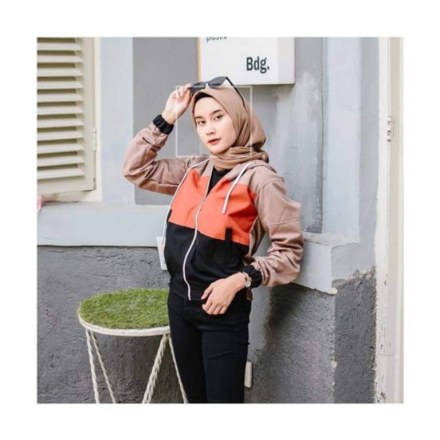 Jaket cewek keren makassar style  korea