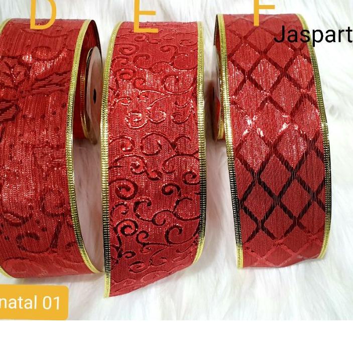 

GT7⁑ PITA GLITTER NATAL PINGGIR KAWAT PITA PARCEL PITA MERRY CHRISTMAS PITA HIASAN CANTIK LEBAR BESA