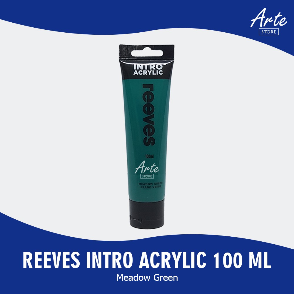 Cat Acrylic Intro Reeves Meadow Green 100 ml