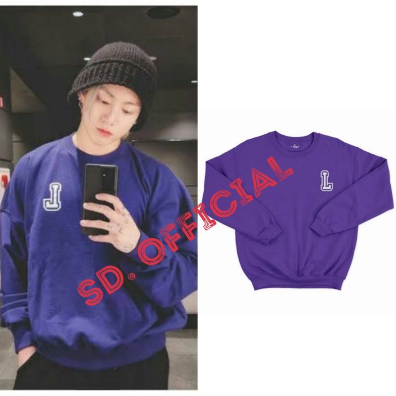 Sweater Basic Bangtan JUNGKOOK LOGO (  L )