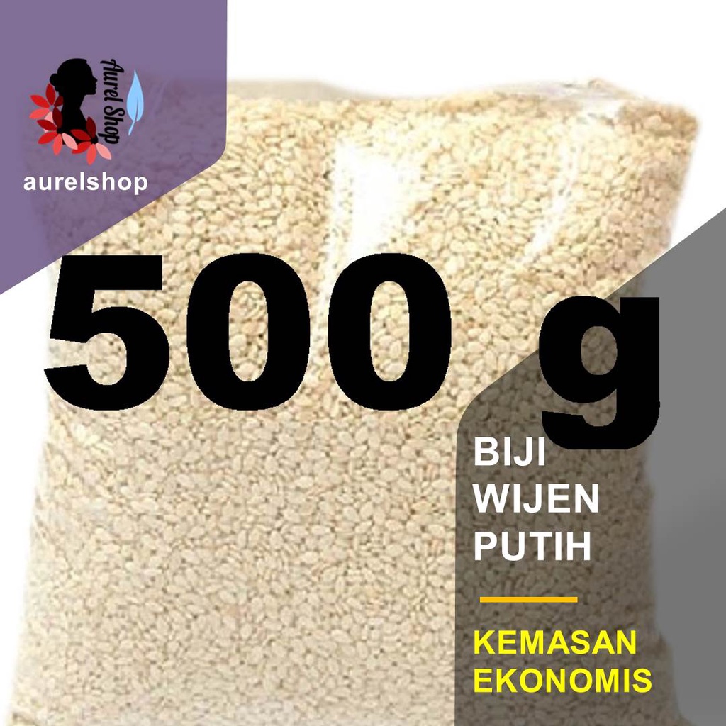 

500 gram Biji Wijen Putih