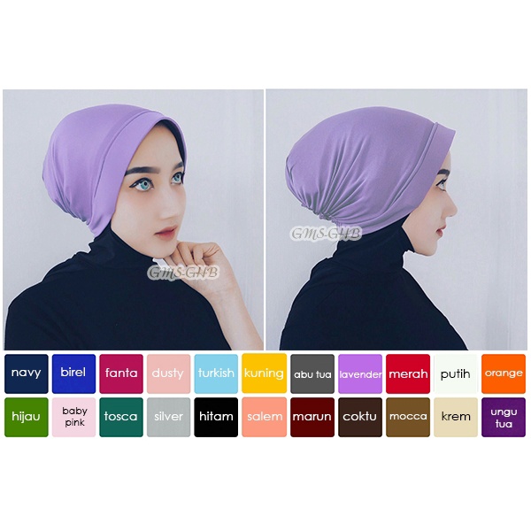 Dalaman Jilbab Ciput Pet Jersey Super Limited Edition