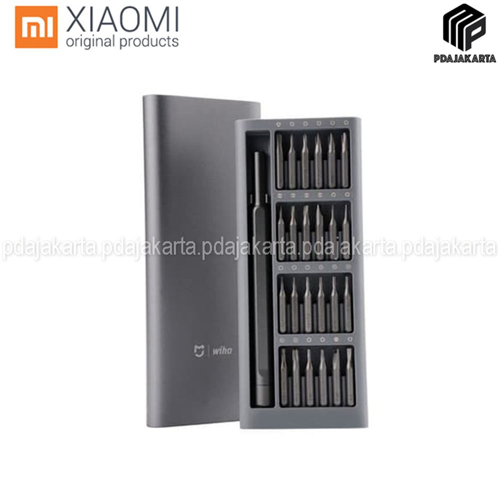 Xiaomi Mijia Wiha Screwdriver Kit 25 In 1 Obeng Set Premium Original